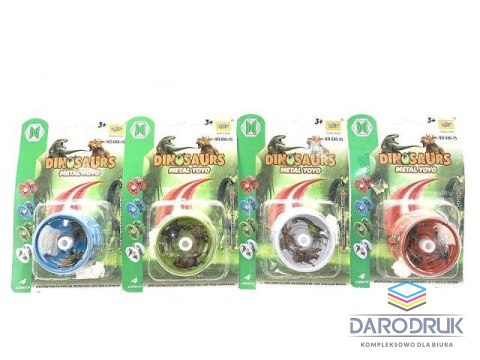 Bigtoys Jojo metalowe, dinozaury Bigtoys (BGR4319)