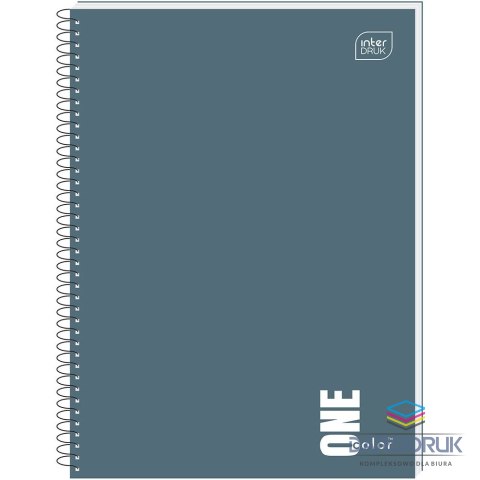 Interdruk Kołozeszyt (kołonotatnik) A6 ONE COLOR 80# 80k. 70g krata Interdruk