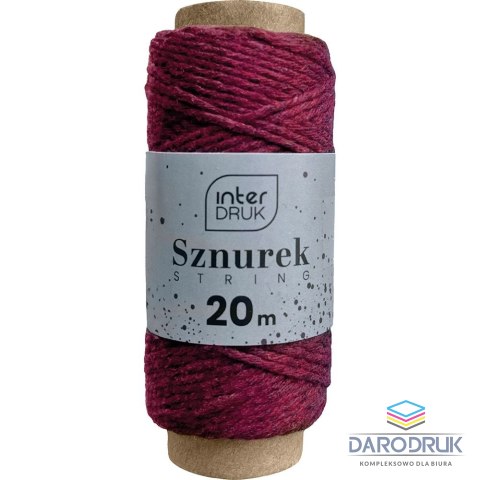 Interdruk Sznurek szurek satin gold 5902277345523 20m Interdruk (20m)