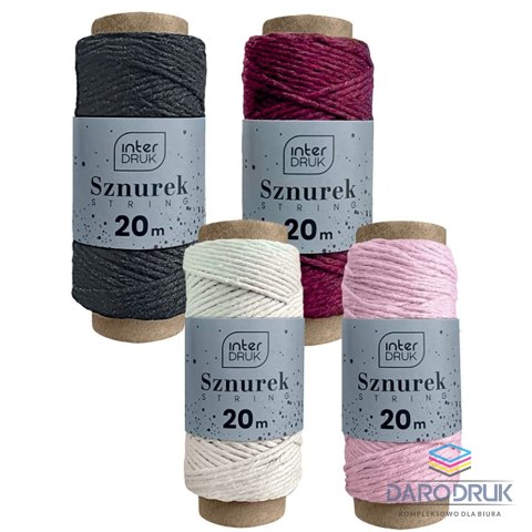Interdruk Sznurek szurek satin gold 5902277345523 20m Interdruk (20m)
