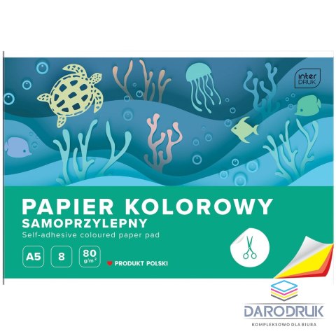 Interdruk Zeszyt A5 8k. 80g KRATKA Interdruk
