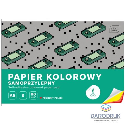 Interdruk Zeszyt A5 8k. 80g KRATKA Interdruk