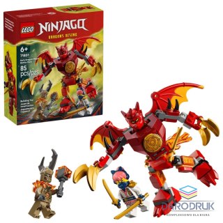 Lego Klocki konstrukcyjne Ninjago Smok-mech Kaia — zestaw bitewny Lego (71851)