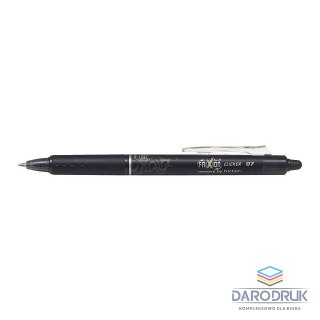 Pilot Pióro kulkowe Frixion Clicker wkład czarne Pilot (PIBLRT-FR7-B)
