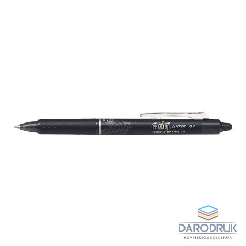 Pilot Pióro kulkowe Frixion Clicker wkład czarne Pilot (PIBLRT-FR7-B)