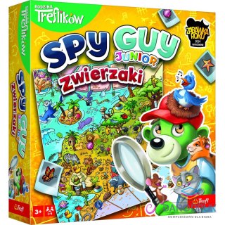 Trefl Gra edukacyjna Spy Guy Junior Zwierzaki Trefl (02595)