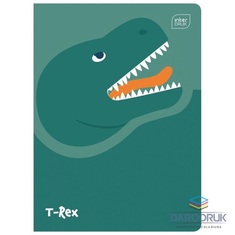 Zeszyt A5 Dinozaurus A5 16# 16k. 70g krata (5902277326690)