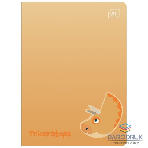 Zeszyt A5 Dinozaurus A5 16# 16k. 70g krata (5902277326690)