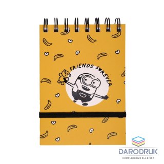 (nd) Kołozeszyt (kołonotatnik) A6 Minionki 96k. 70g krata (nd) (5894)