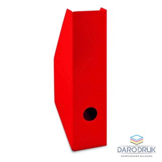 Bantex Pojemnik na dokumenty pionowy A4 CZERWONY czerwony karton [mm:] 220x300 Bantex (100552128)