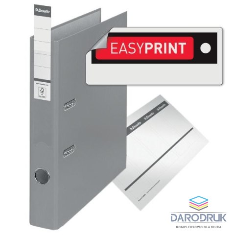 Esselte Segregator dźwigniowy Ekonomiczny A4 50mm bordowy Esselte (81173)