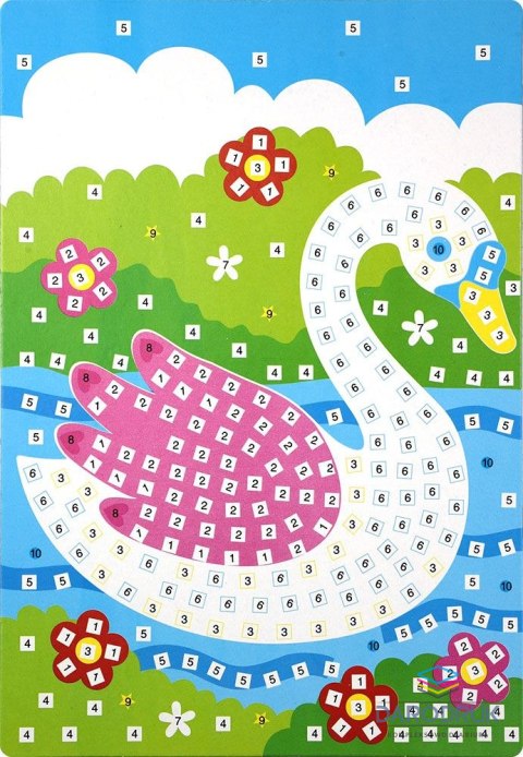 Fun&Joy Mozaika standard Łabędź Fun&Joy (FJBEVA802)