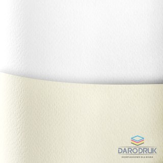 Galeria Papieru Papier ozdobny (wizytówkowy) A4 savanna kremowy 200g 20 arkuszy kremowy 200g Galeria Papieru (204802)