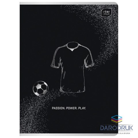 Interdruk Zeszyt A5 METALIC SPORT 60k. 70g linia Interdruk
