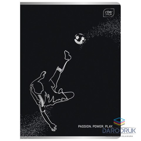 Interdruk Zeszyt A5 METALIC SPORT 60k. 70g linia Interdruk