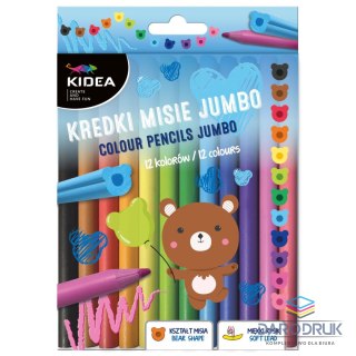 Kidea Kredki ołówkowe 12 kol. Kidea (KMJ12KKA)