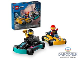 Lego Klocki konstrukcyjne City Gokarty i kierowcy wyścigowi Lego (60400)