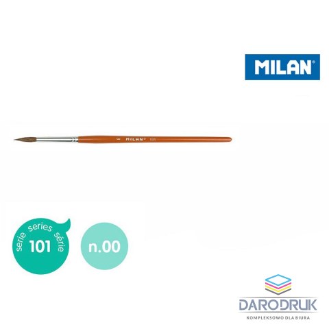 Milan Pędzel nr 0,5-8 Milan (80299/12)