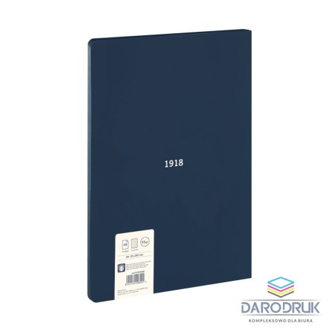 Milan Zeszyt A4 1918 niebieski 48k. 95g kratka Milan (57243G48B)