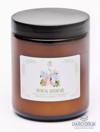 Pavoncella Świeczka ozdobna Smell me Oriental Adventure 250ml Pavoncella (5906492907351)