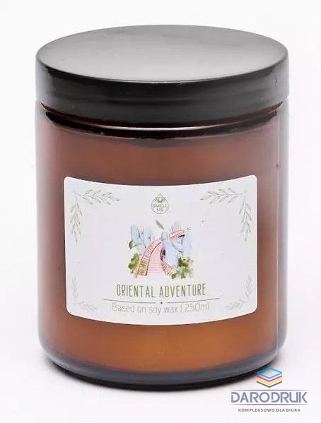 Pavoncella Świeczka ozdobna Smell me Oriental Adventure 250ml Pavoncella (5906492907351)
