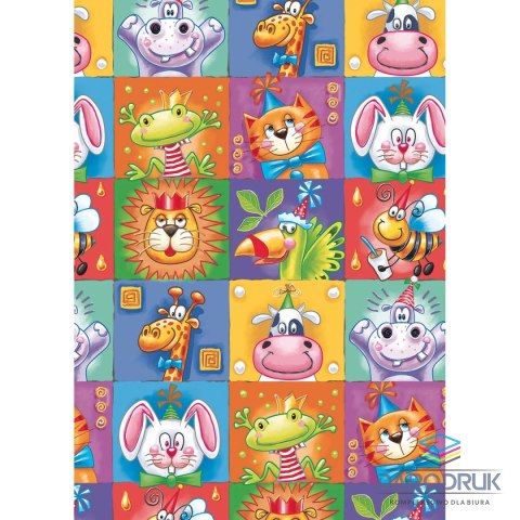 Pol-mak Papier pakowy ozdobny rolka dziecięcy [mm:] 2000x700 Pol-mak
