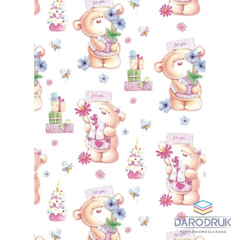 Pol-mak Papier pakowy ozdobny rolka dziecięcy [mm:] 2000x700 Pol-mak