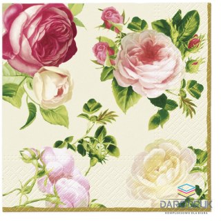 Serwetki rosalia mix papier [mm:] 330x330 (SDL192011)