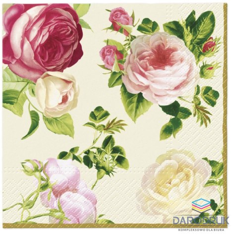 Serwetki rosalia mix papier [mm:] 330x330 (SDL192011)