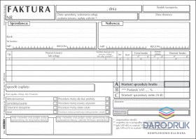 Stolgraf Druk samokopiujący A5 Faktura Vat A5/100 brutto 100k. Stolgraf (F15)