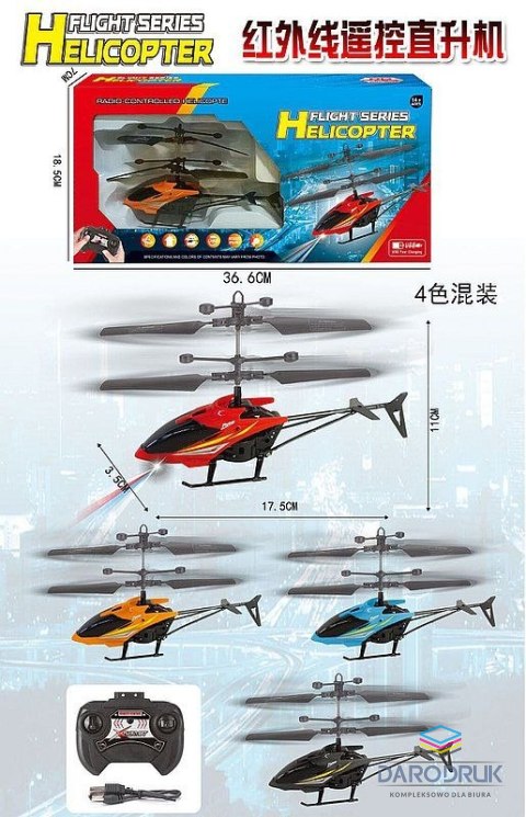 Adar Helikopter na radio z ładowarką Adar (575738)