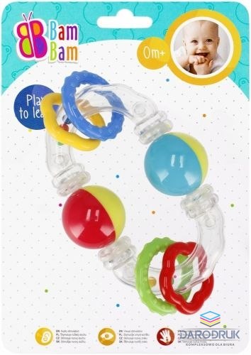 Bam Bam Grzechotka kula Bam Bam (521378)