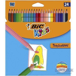 Bic Kids Kredki ołówkowe Tropicolors 2 24 kol 24 kol. Bic Kids (832568)