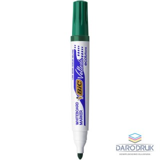 Bic Marker suchościeralny Velleda Ecolutions 1701 wkład zielony 1,5mm okrągła końcówka Bic (904940)