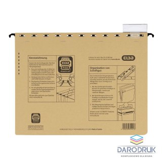 Elba Skoroszyt A4 Vertic Ultimate wiszący brązowy karton 230g Elba (100081039)