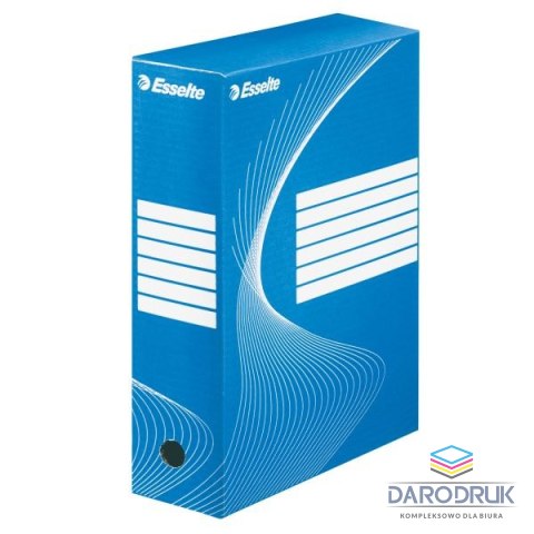 Esselte Pudło archiwizacyjne A4 Boxy 100 niebieski karton [mm:] 245x100x 345 Esselte (128421)