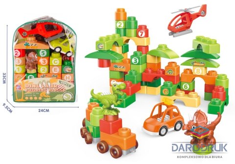 Lean Klocki konstrukcyjne dino 49 el. Lean (23504)