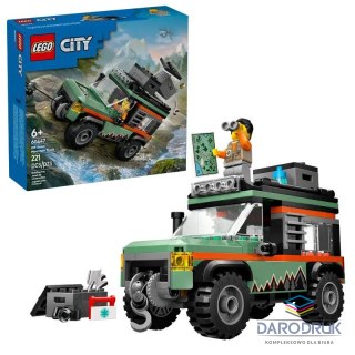 Lego Klocki konstrukcyjne City Górska terenówka 4x4 Lego (60447)