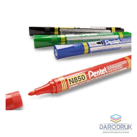 Pentel Marker permanentny wkład czarny 1,5mm okrągła końcówka Pentel (N850)