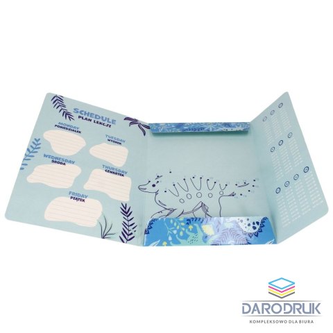 Starpak Teczka kartonowa na gumkę Dino A4 różne Starpak (512116)