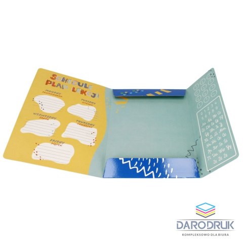 Starpak Teczka kartonowa na gumkę Dino A4 różne Starpak (512116)