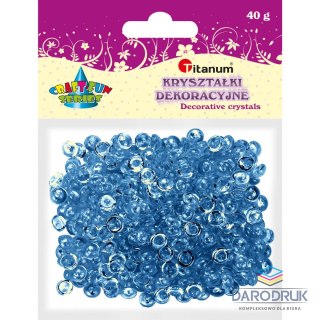 Titanum Koraliki kreatywne Craft-Fun Series plastikowe ciemnoniebieskie Titanum (40g)