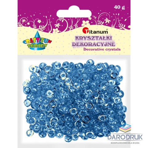 Titanum Koraliki kreatywne Craft-Fun Series plastikowe ciemnoniebieskie Titanum (40g)