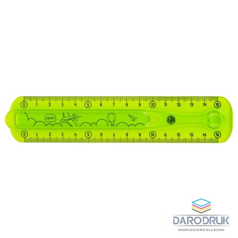 Top 2000 Linijka plastik FLEXI 15cm Top 2000 (424120002)