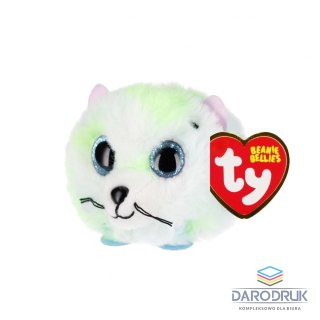 Ty Pluszak Beanie Balls Evie - zielony kot [mm:] 100 Ty (TY42537)