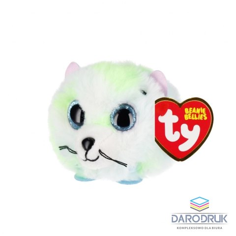 Ty Pluszak Beanie Balls Evie - zielony kot [mm:] 100 Ty (TY42537)