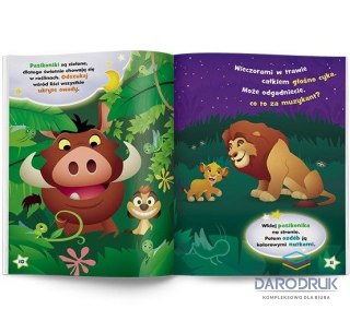 Ameet Książka dla dzieci Disney Maluch. Pstryk! Co widać nocą? Ameet (GLO - 9201)