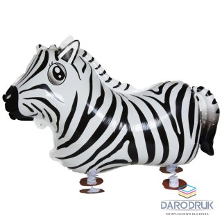 Arpex Balon foliowy zebra chodząca 32cal Arpex (BLF3072ZEB-3041)