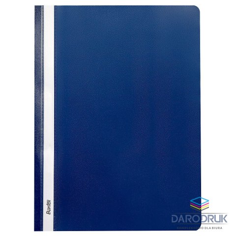 Bantex Skoroszyt A4 400076724 granatowy polipropylen PP Bantex (400076724)