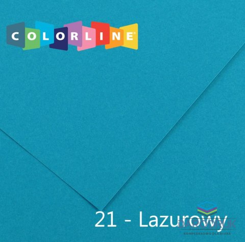 Canson Brystol Colorline 21 lazurowy 150g 10k [mm:] 500x610 Canson (200041397)